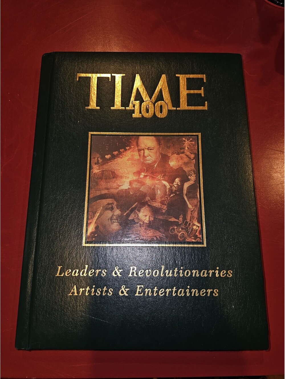 Time 100 Leaders and Revolutionaries Artists and Entertainers, Hardcover 1998
